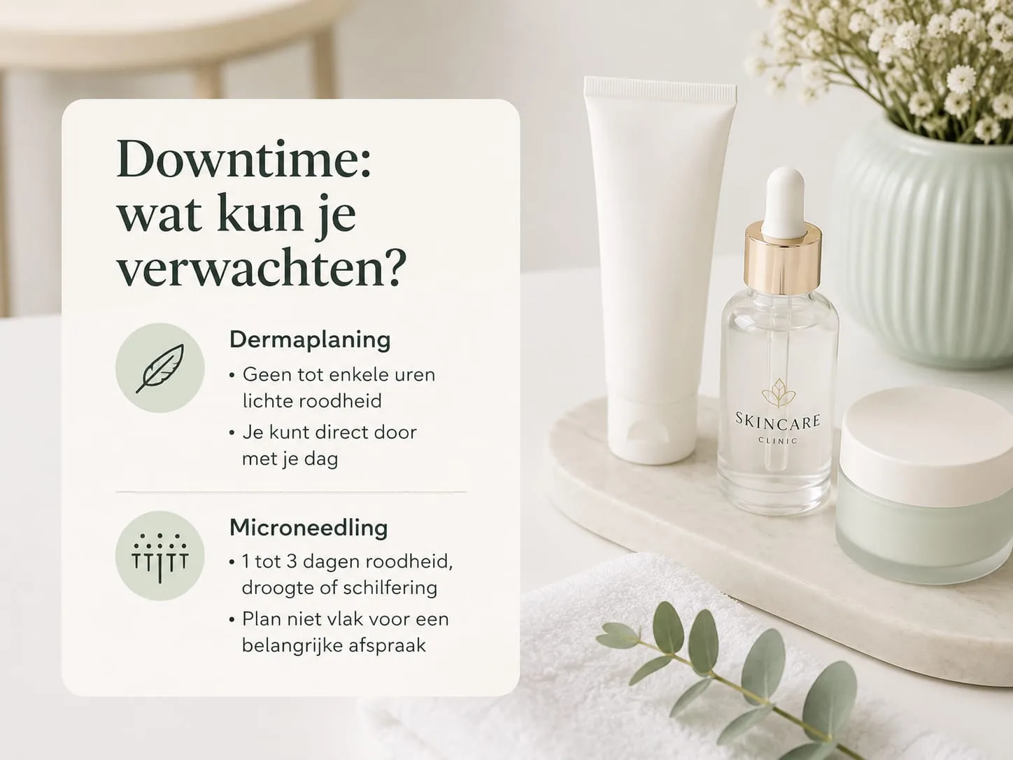 Downtime: wat merk je na de behandeling?