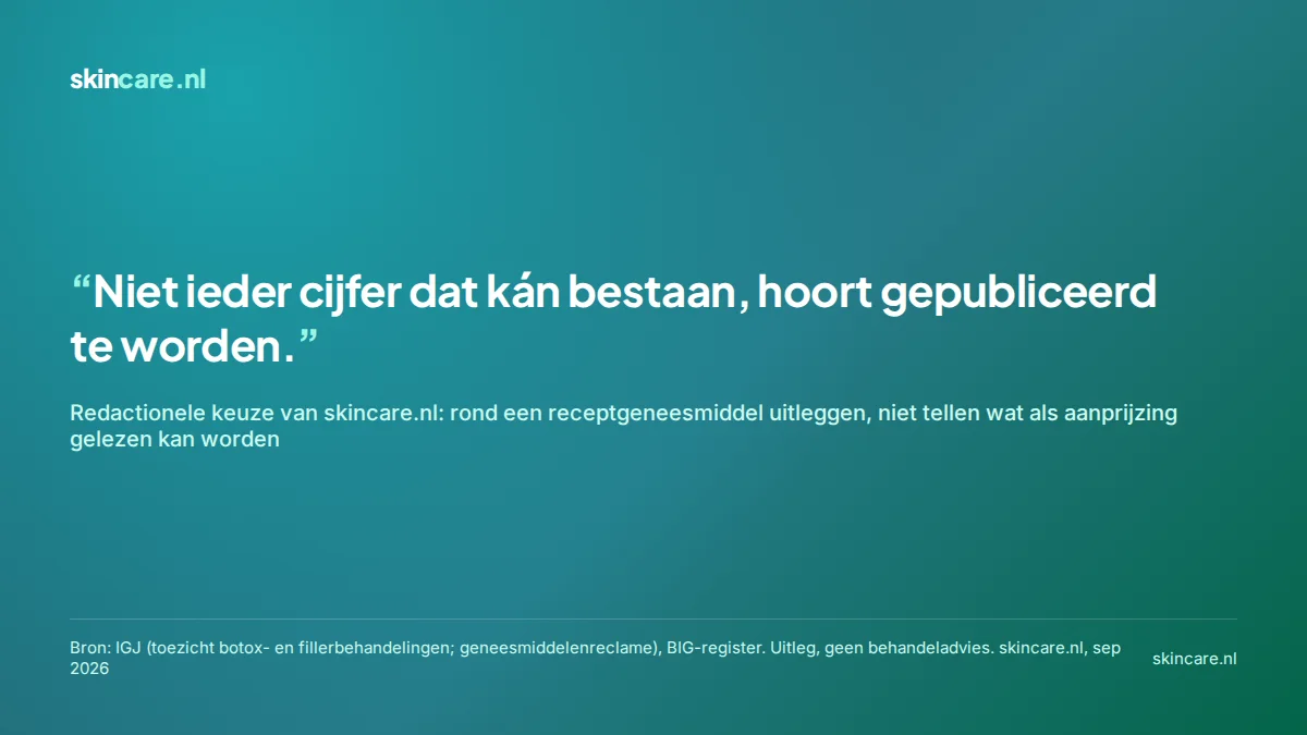Citaat: niet ieder cijfer dat kan bestaan, hoort gepubliceerd te worden