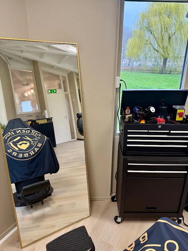 Golden fade barbers